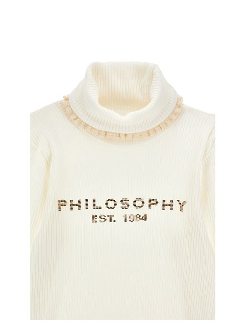Lupetto, bambina, logato. PHILOSOPHY | I1H604 82140001